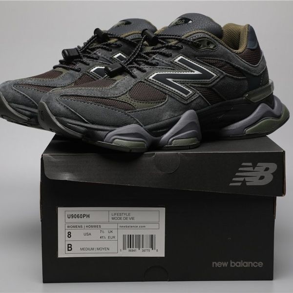 Кросівки New Balance 9060 унісекс р.36 світло зелені 100185 фото